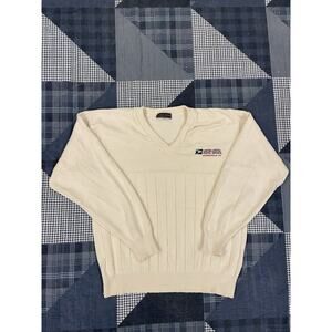Vintage 80s Heavyweight USPS Minneapolis Mail Post Office Knit Sweater Mens‎ XL